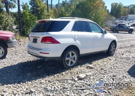 2017 Mercedes-Benz Gle 350 4Matic z USA, uszkodzony, nr VIN 4JGDA5HB5HA983759